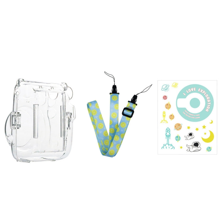 For Fujifilm Instax Mini 11  5sets Storage Case + Shoulder Strap + Sticker 3 In 1 Set, 3 In 1 Set(Set 2), 3 In 1 Set(Set 3), 3 In 1 Set(Set 4), 3 In 1 Set(Set 5), 3 In 1 Set(Set 6), 3 In 1 Set(Set 7), 3 In 1 Set(Set 8)