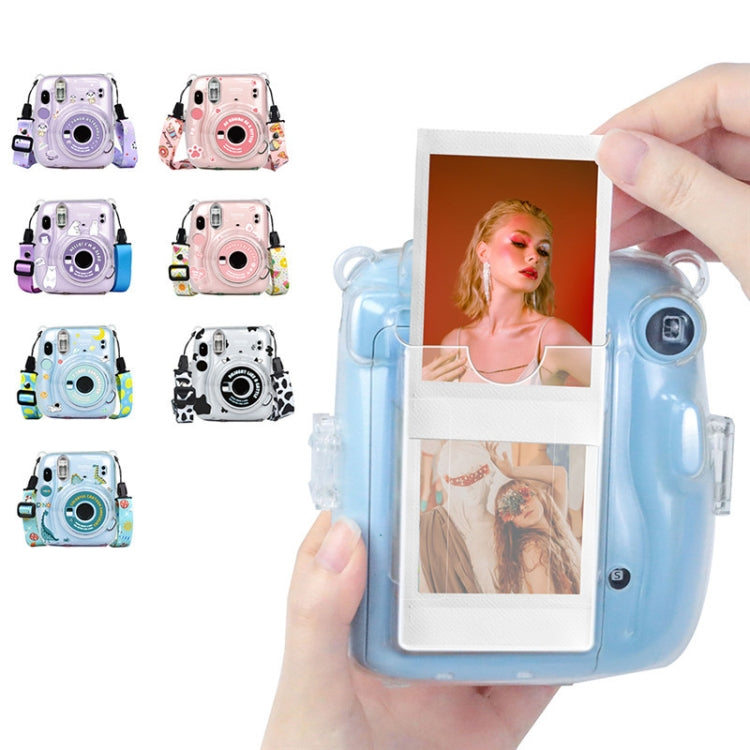 For Fujifilm Instax Mini 11  5sets Storage Case + Shoulder Strap + Sticker 3 In 1 Set, 3 In 1 Set(Set 2), 3 In 1 Set(Set 3), 3 In 1 Set(Set 4), 3 In 1 Set(Set 5), 3 In 1 Set(Set 6), 3 In 1 Set(Set 7), 3 In 1 Set(Set 8)