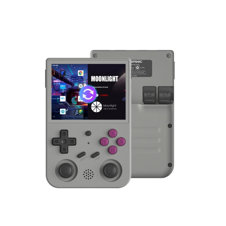 ANBERNIC RG353VS 3.5 Inch Wireless Game Box Linux Single OS Handheld Game Console, 64G 15,000 Games, 128G 25000 Games, 256G 35000 Games, Machine Only