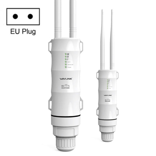 WAVLINK AC600 AP 2.4G/5G Dual Frequency Outdoor High Power Repeater, EU Plug, US Plug, UK Plug