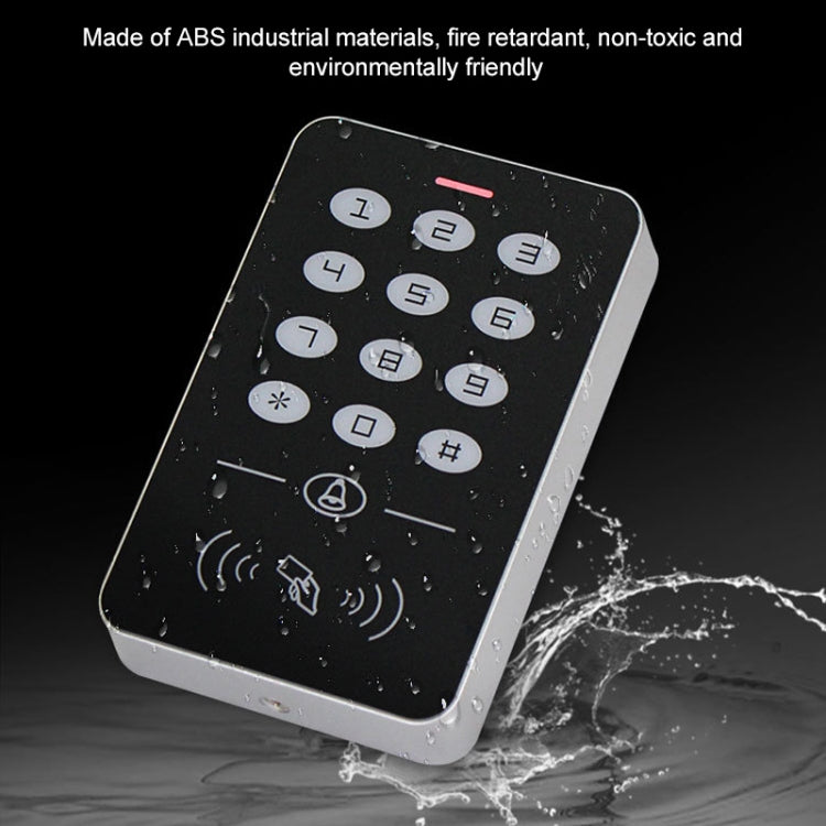Simple IDIC Card Access Control All-in-one Machine Key Touch Access Control Controller Induction Card  Password, A1-Physical Buttons