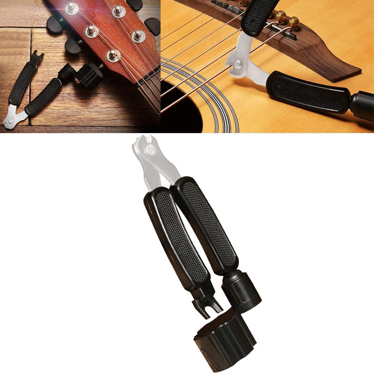 Guitar String Changing Tool Set String Trimmer Winding String Winding Three-in-one Clamp Guitar Accessories