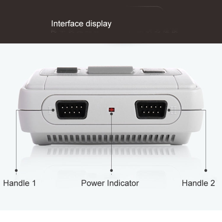 SFC620 Mini 8-Bit TV Game Console Built-In 620 Games, Supports AV Output, SFC620(US Plug), SFC620(EU Plug)