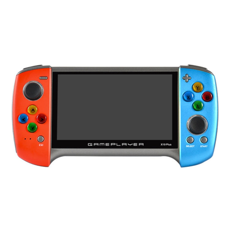 X19 Plus 5.1 inch Screen Handheld Game Console 8G Memory Support TF Card Expansion & AV Output, X19 Plus / Red+Blue, X19 Plus / Red+Yellow, X19 Plus / Red