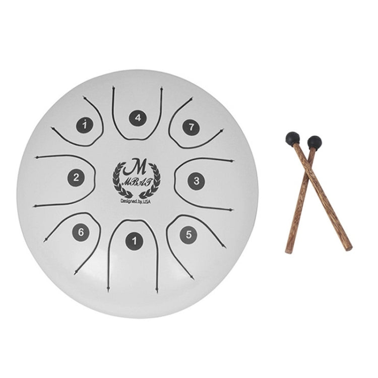 MEIBEITE 5.5-Inch C-Tune Sanskrit Drum Steel Tongue Empty  Worry-Free Drum, MEIBEITE Black, MEIBEITE Golden, MEIBEITE Purple, MEIBEITE Blue, MEIBEITE Green, MEIBEITE White, MEIBEITE Red