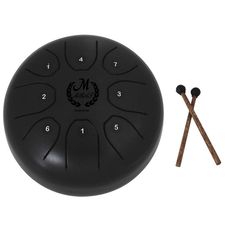 MEIBEITE 5.5-Inch C-Tune Sanskrit Drum Steel Tongue Empty  Worry-Free Drum, MEIBEITE Black, MEIBEITE Golden, MEIBEITE Purple, MEIBEITE Blue, MEIBEITE Green, MEIBEITE White, MEIBEITE Red