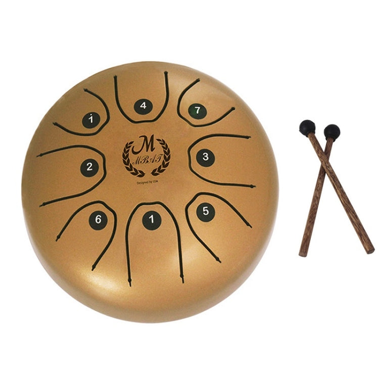 MEIBEITE 5.5-Inch C-Tune Sanskrit Drum Steel Tongue Empty  Worry-Free Drum, MEIBEITE Black, MEIBEITE Golden, MEIBEITE Purple, MEIBEITE Blue, MEIBEITE Green, MEIBEITE White, MEIBEITE Red