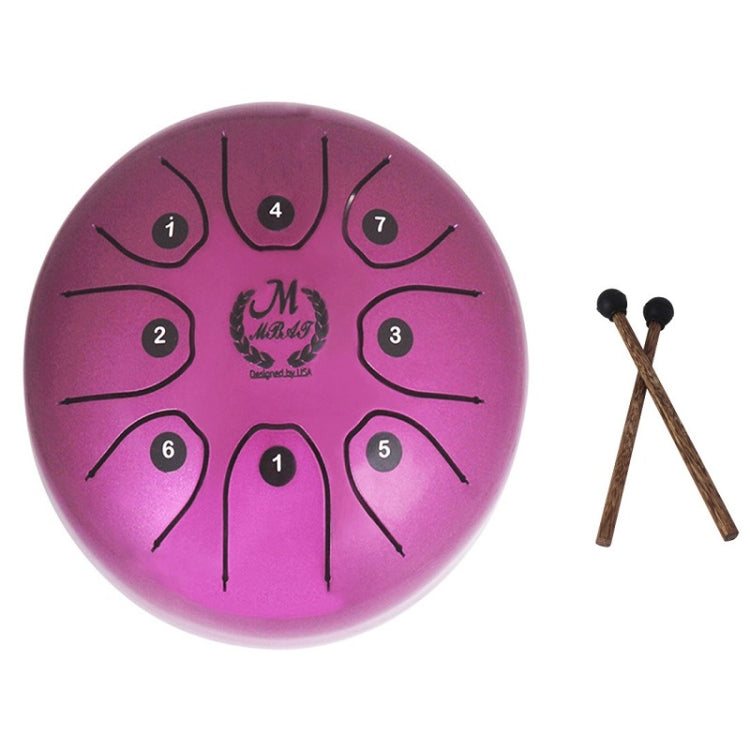 MEIBEITE 5.5-Inch C-Tune Sanskrit Drum Steel Tongue Empty  Worry-Free Drum, MEIBEITE Black, MEIBEITE Golden, MEIBEITE Purple, MEIBEITE Blue, MEIBEITE Green, MEIBEITE White, MEIBEITE Red
