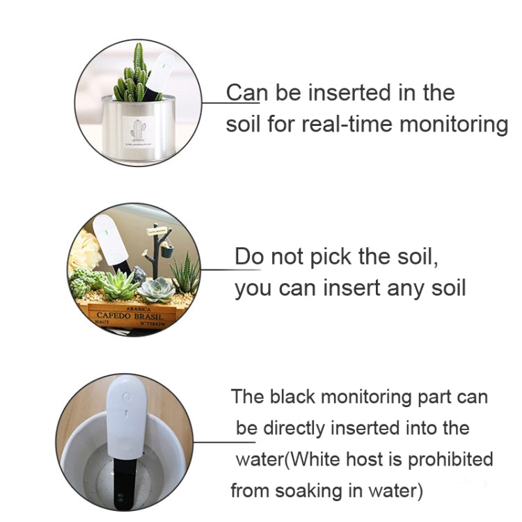 WN1803 Intelligent Soil Moisture Meter Tester Moisture Analysis Measuring Instrument Flowers Grass Plants Cultivation Gardening Tool, Intelligent Soil Moisture Meter