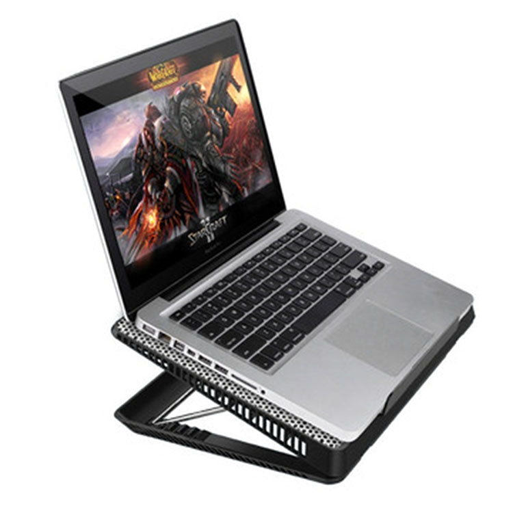 NUOXI X8 Aluminum Alloy Notebook Radiator Computer Multi-File Adjustment Bracket, Blue, Black