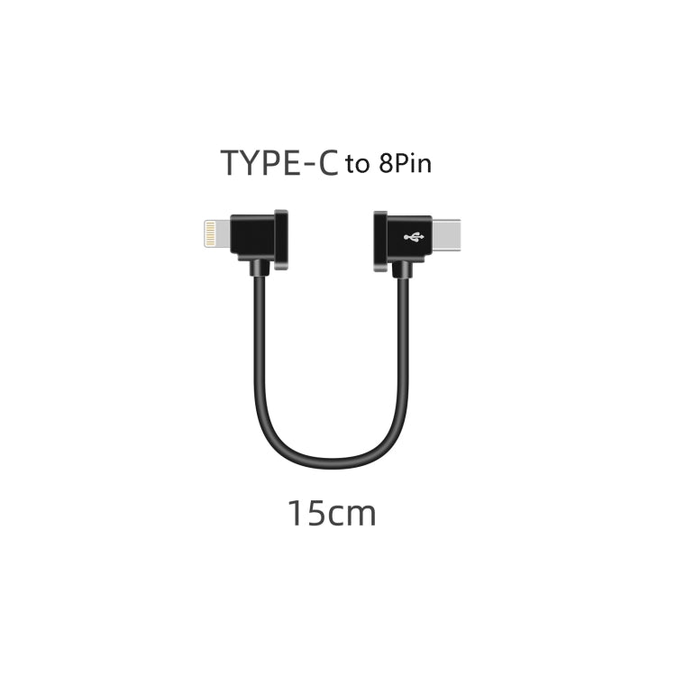 Sunnylife TY-X9304 Suitable For DJI Mavic Air 2S / DJI FPV Flight Glasses V2 / Mavic Mini2 / Osmo Pocket 2 Mobile Phone Tablet Cable, 15cm Type-C to 8 Pin Cable, 15cm Type-C to Micro USB  Cable, 15cm Type-C to Type-C Cable, 30cm Type-C to 8 Pin Cable  ...
