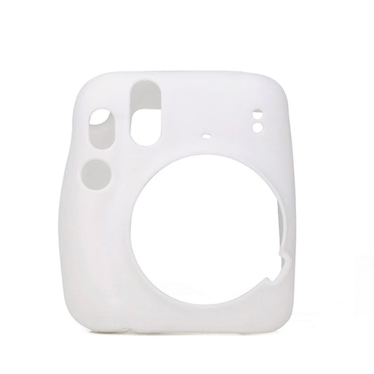 Camera Jelly Color Silicone Protective Cover For Fujifilm Instax mini 11, Jelly Color White, Jelly Color Pink, Jelly Color Blue