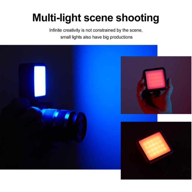 N69 2500-9000K+RGB Camera Fill Light Small Full Color Photography Light Portable Handheld Night Light LED Pocket Light, N69