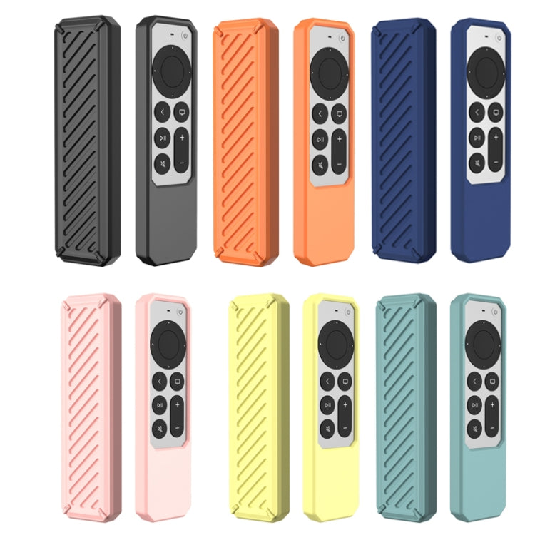 2 PCS Remote Control All-Inclusive Anti-Drop Silicone Protective Cover, 2pcs(Orange), 2pcs(Pink), 2pcs(Yellow), 2pcs(Pine Green), 2pcs(Black), 2pcs(Dark Blue)