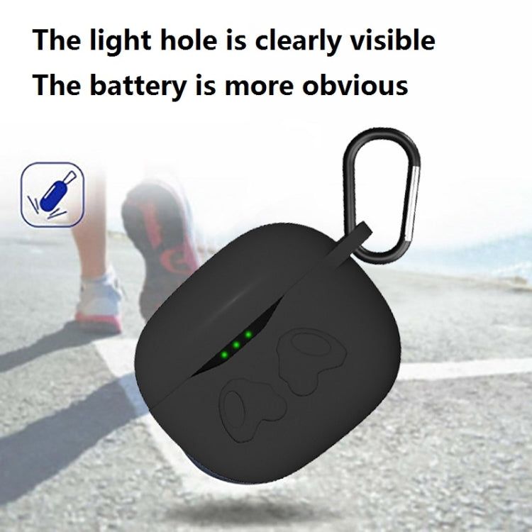 G23 Bluetooth Headset Silicone Protective Cover For JBL Tune T120TWS/T125TWS, Black, Red, Blue