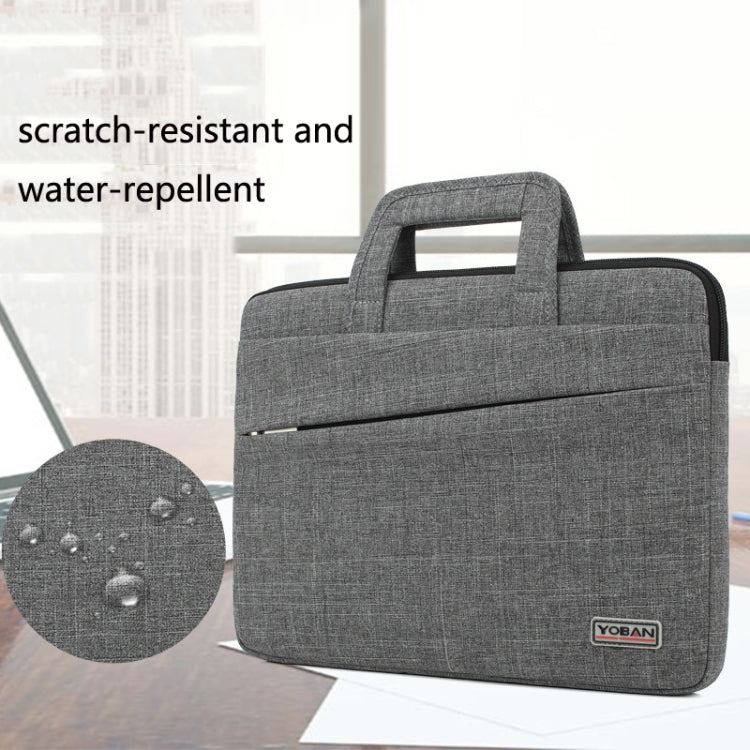 YOBAN Y-923-1 Casual Laptop Bag Waterproof Tablet Business Bag, 14 inch