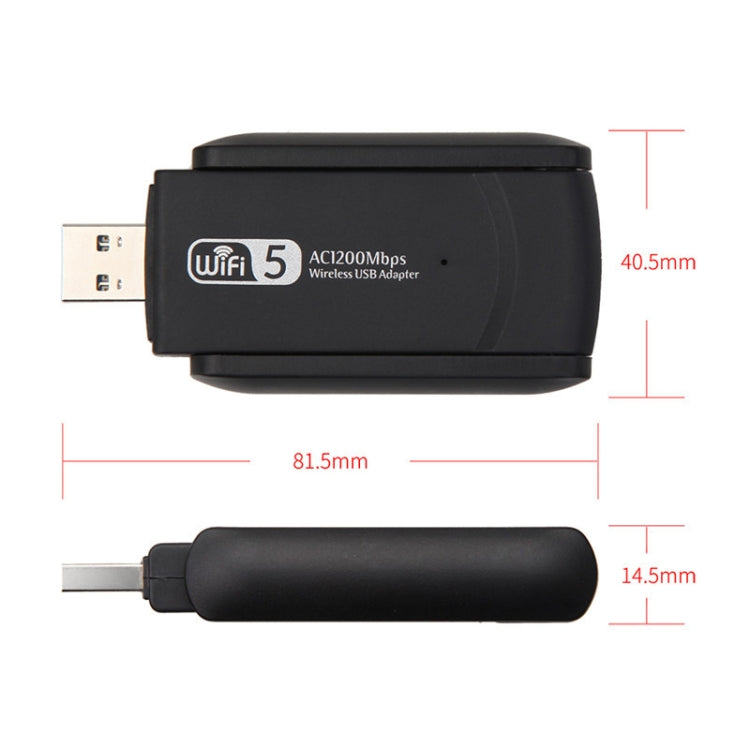 WD-4605AC AC1200Mbps Wireless USB 3.0 Network Card
