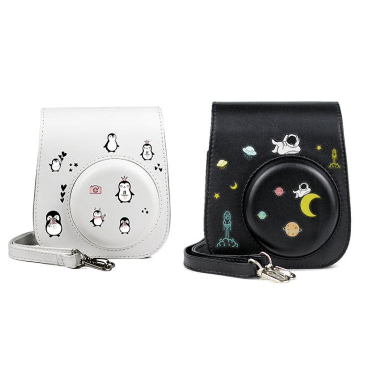 5 PCS 5 in 1 DIY Cute Cartoon  Camera Stickers Set for Fujifilm Instax mini 11, Dessert Animal Series, Space Animals Series