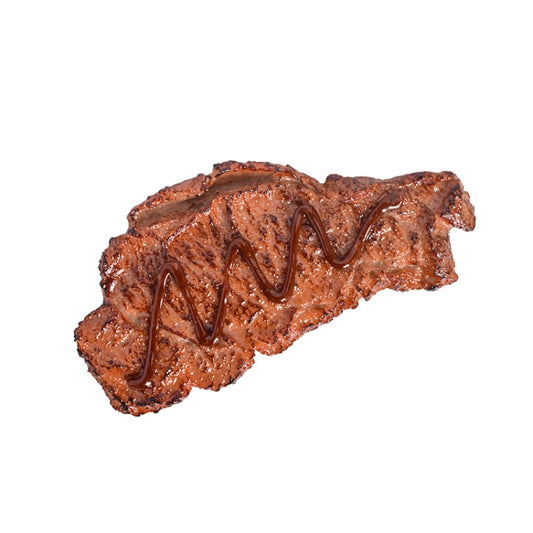 Simulation Food Model Photo Photography Props, 1 PC Brushed Steak, 1 PC Fragrant Steak, 1 PC Linger Steak, 2 PCS Chicken Wings, 3 PCS Squid, 3 PCS Pork Mouth, 3 PCS Poached Egg, 3 PCS Hot Dog, 4 PCS Broccoli, 4 PCS Mushroom, 4 PCS Corn, 10 PCS Root    ...