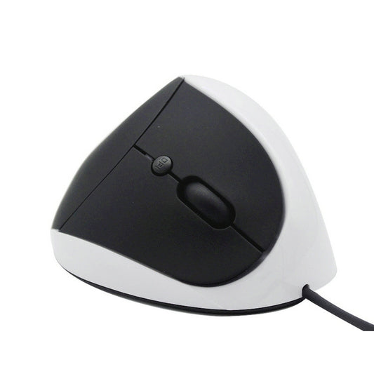 JSY-05 6 Keys Wired Vertical Mouse Ergonomics Brace Optical Mouse, White, Red, Purple, Blue, Black, Silver Gray