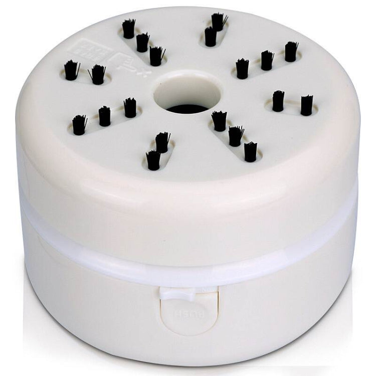 Deli 18880 Desktop Eraser Vacuum Cleaner Small Keyboard Cleaner, White, Light Green
