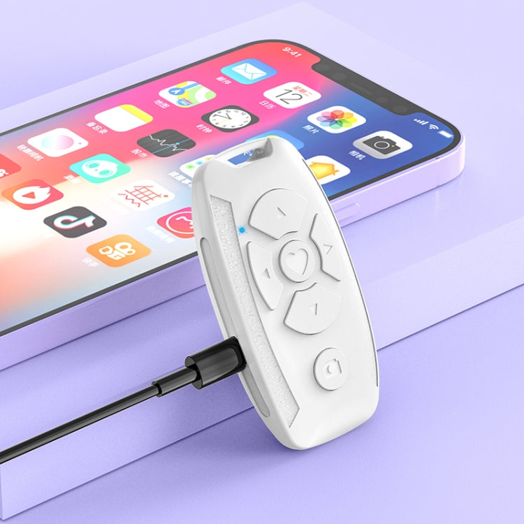 S86 Car Key Shape Multifunctional Bluetooth Selfie Video Remote Control, S86 White, S86 Pink, S86 Black