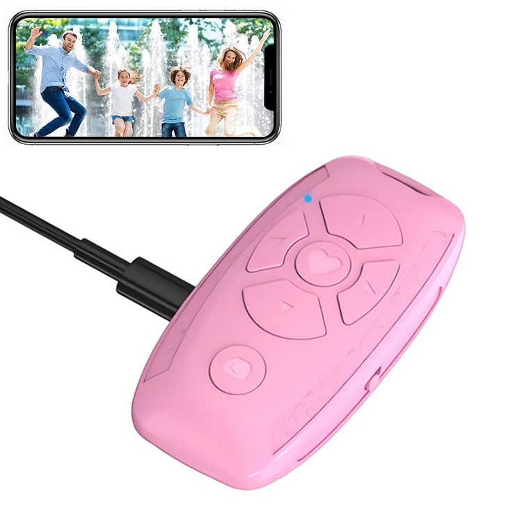 S86 Car Key Shape Multifunctional Bluetooth Selfie Video Remote Control, S86 White, S86 Pink, S86 Black