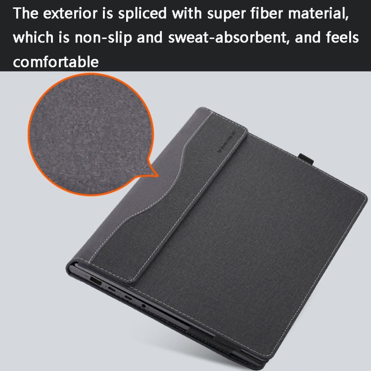 13.9 inch PU Leather Laptop Protective Cover, For Lenovo Yoga 5 Pro / Yoga 910