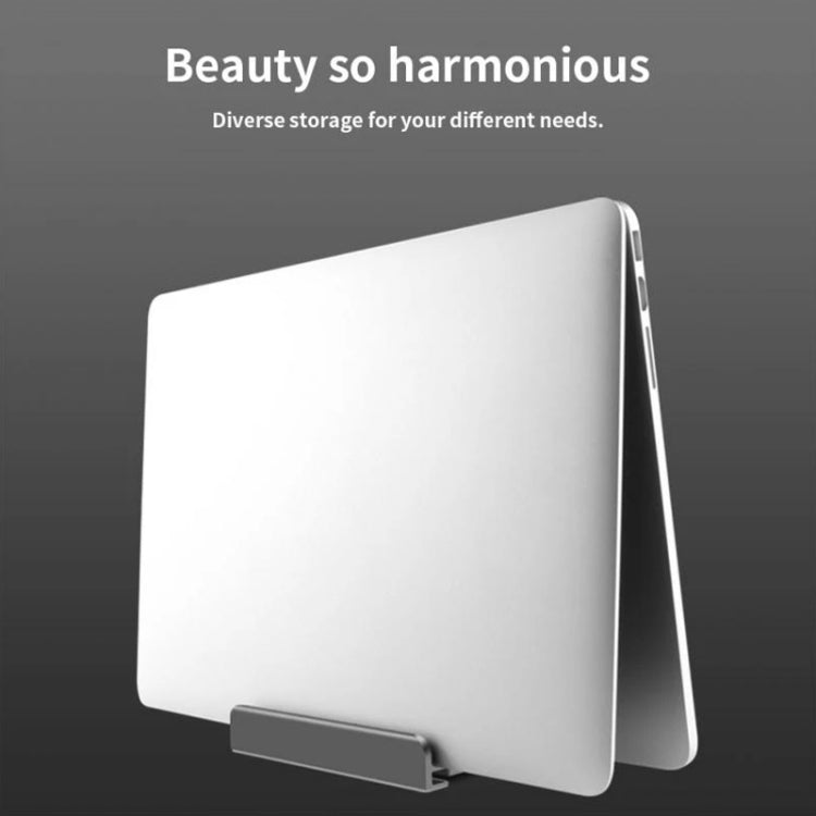 Aluminum Alloy Laptop Tablet Phone Storage Stand, L400 Single Slot (Gray), L401 Double Slot (Silver), L401 Double Slot (Gray), L402 Three Slots (Silver), L402 Three Slots (Gray)