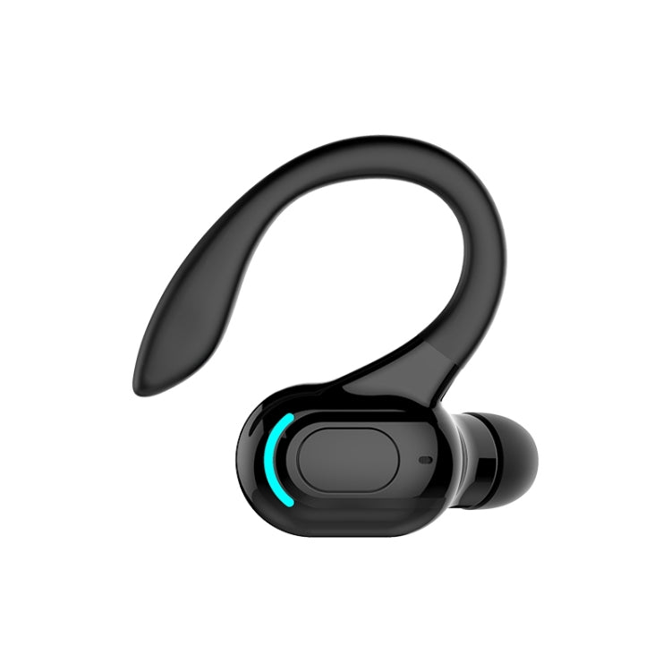 F8 Bluetooth 5.1 Ear-Mounted Stereo Wireless Sports Earphone, Single Earphone (White), Single Earphone (Black+Red), Single Earphone (Black+Blue), Single Earphone (Black+Green), Single Earphone (Black)