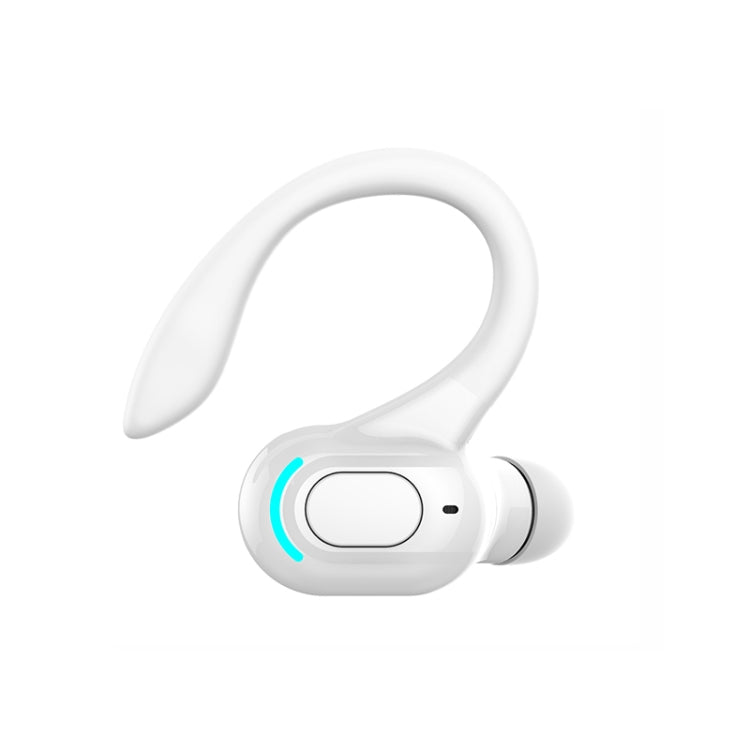 F8 Bluetooth 5.1 Ear-Mounted Stereo Wireless Sports Earphone, Single Earphone (White), Single Earphone (Black+Red), Single Earphone (Black+Blue), Single Earphone (Black+Green), Single Earphone (Black)