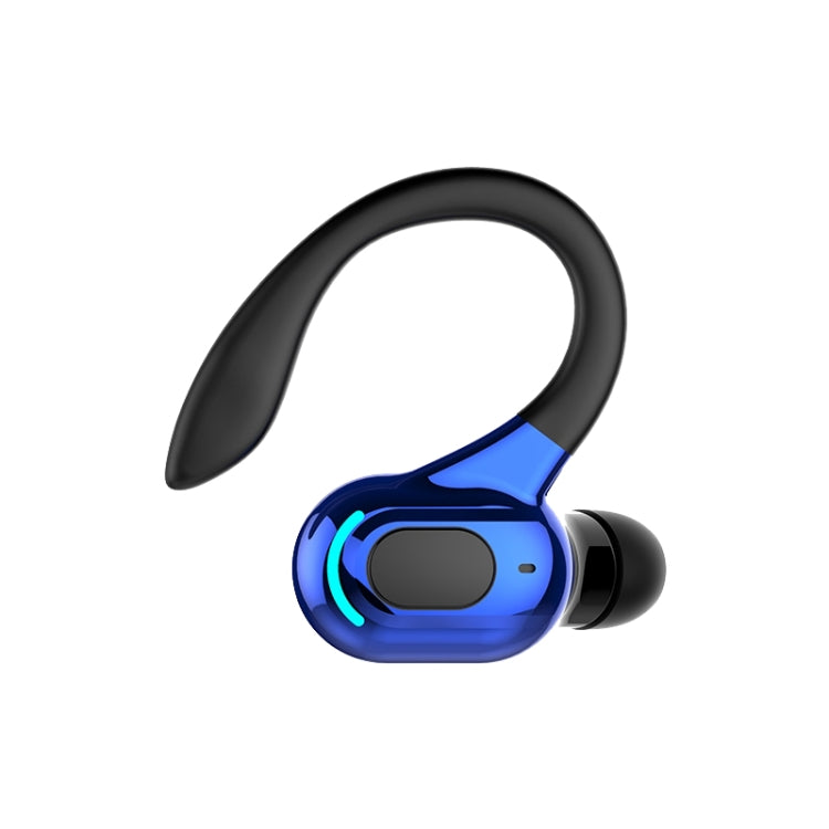 F8 Bluetooth 5.1 Ear-Mounted Stereo Wireless Sports Earphone, Single Earphone (White), Single Earphone (Black+Red), Single Earphone (Black+Blue), Single Earphone (Black+Green), Single Earphone (Black)
