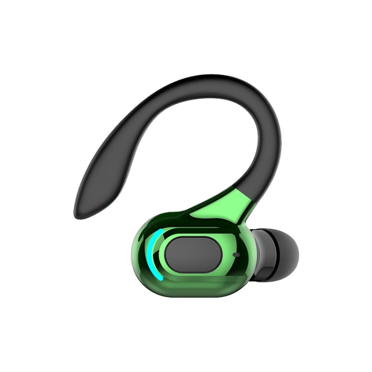 F8 Bluetooth 5.1 Ear-Mounted Stereo Wireless Sports Earphone, Single Earphone (White), Single Earphone (Black+Red), Single Earphone (Black+Blue), Single Earphone (Black+Green), Single Earphone (Black)