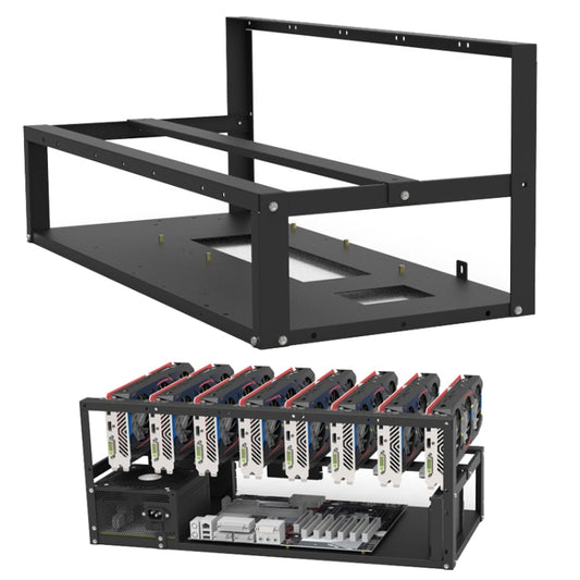 GR-8K605 Open Chassis 6 Card 8 Card Fixed Bracket