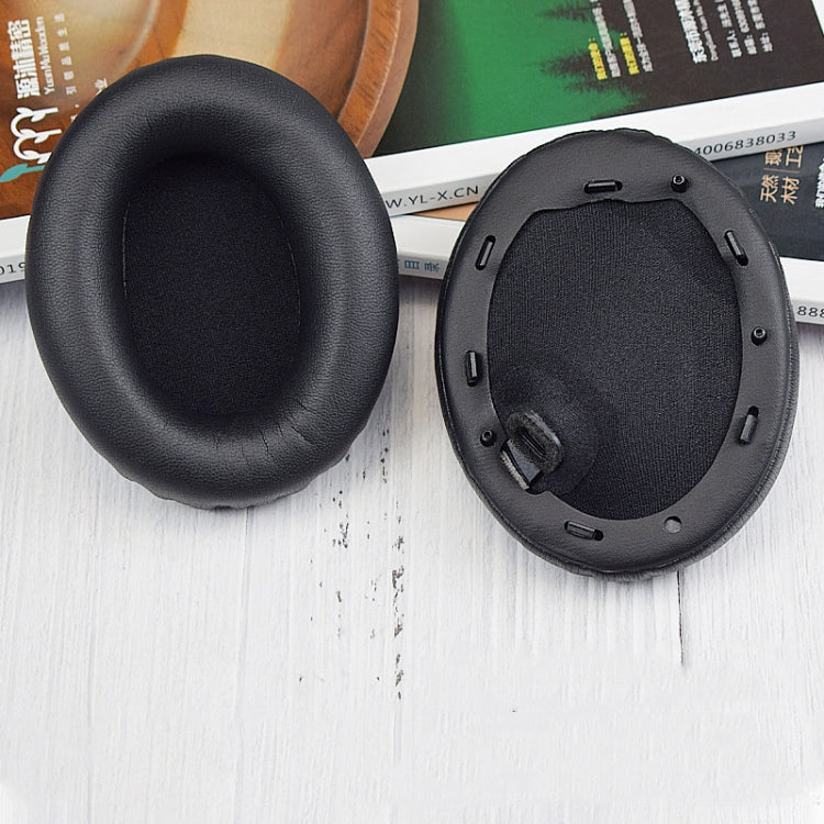 2pcs PU Leather Earpads For Sony WH-1000XM4, WH-1000XM4(Black+Buckle), WH-1000XM4(Gray+Buckle), WH-1000XM4(Champagne Gold+Buckle), WH-1000XM4(Blue+Buckle), WH-1000XM4(Black No Buckle)