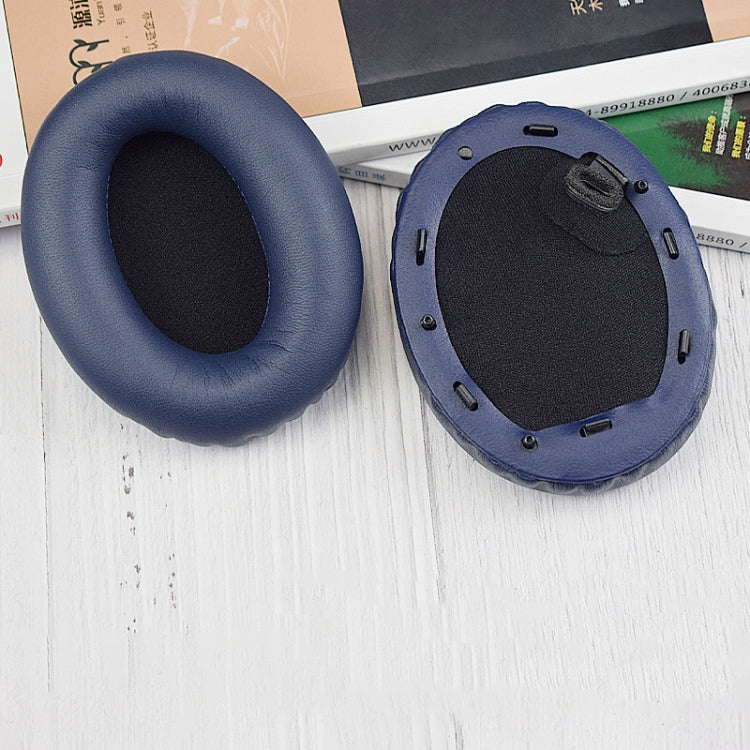 2pcs PU Leather Earpads For Sony WH-1000XM4, WH-1000XM4(Black+Buckle), WH-1000XM4(Gray+Buckle), WH-1000XM4(Champagne Gold+Buckle), WH-1000XM4(Blue+Buckle), WH-1000XM4(Black No Buckle)