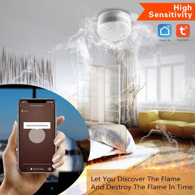 TY-SMK-07 Smart Home WiFi Smoke Detector