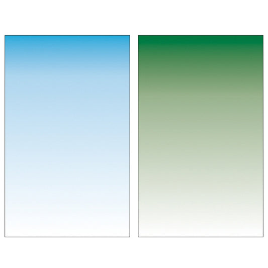 54 x 83cm Gradient Morandi Double-sided Film Photo Props Background Paper, Red / Gold Brown, Blue /Green, Deep Gray / Light Gray