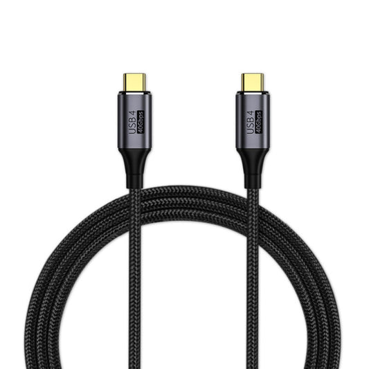 PD 100W Type-C to Type-C Fast Charging Nylon Braided Cable, 0.3 m, 0.5 m, 0.8 m, 1 m, 1.2 m