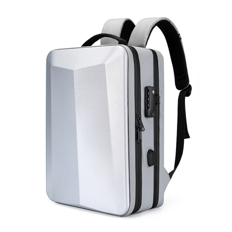 ABS Hard Shell Gaming Computer Backpack, 15.6 inches (Black), 15.6 inches (Silver), 17.3 inches (Silver)