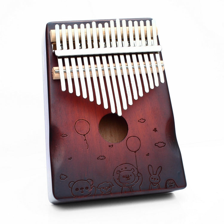 17-tone Radian Design Portable Finger Piano, Flowing Water, Hexagram, Couple Deer, Forest Party, Squirrel, Sun God, Lucky Clouds, Cat, Reindeer, One Deer, Moon Rabbit, Crane in the Cloud, Blooming Flowers