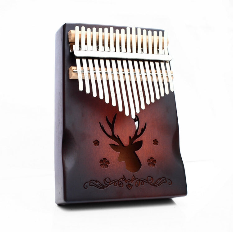 17-tone Radian Design Portable Finger Piano, Flowing Water, Hexagram, Couple Deer, Forest Party, Squirrel, Sun God, Lucky Clouds, Cat, Reindeer, One Deer, Moon Rabbit, Crane in the Cloud, Blooming Flowers