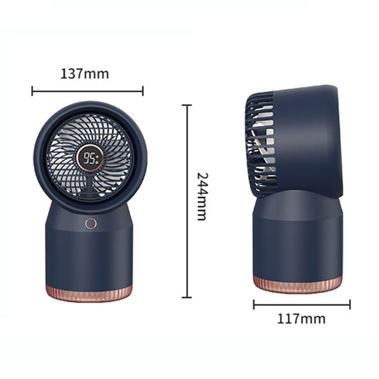 Spray Humidified LED Digital Display Office Home Fan, Style:, USB Direct Plug
