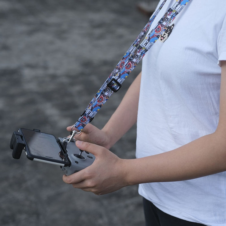 Remote Control Graffiti Lanyard for DJI Mavic Mini 3 Pro/Mavic Air 2S/Mavic Air 2/Mavic Mini 2