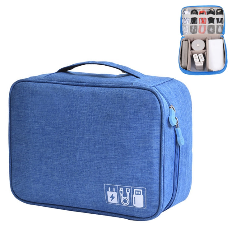 Multifunctional Cationic Digital U Disk Data Cable Storage Bag, a15 Wine Red, a15 Navy, a15 Blue, a15 Purple, a15 Grey