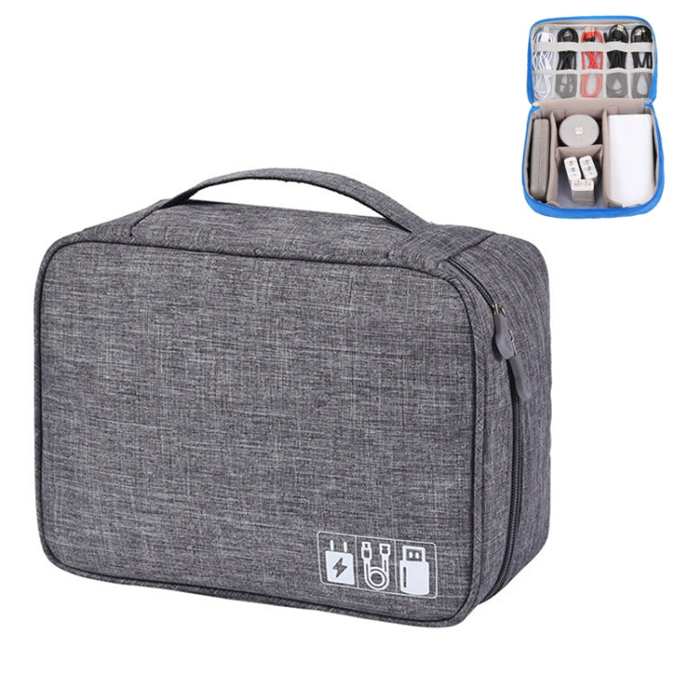 Multifunctional Cationic Digital U Disk Data Cable Storage Bag, a15 Wine Red, a15 Navy, a15 Blue, a15 Purple, a15 Grey
