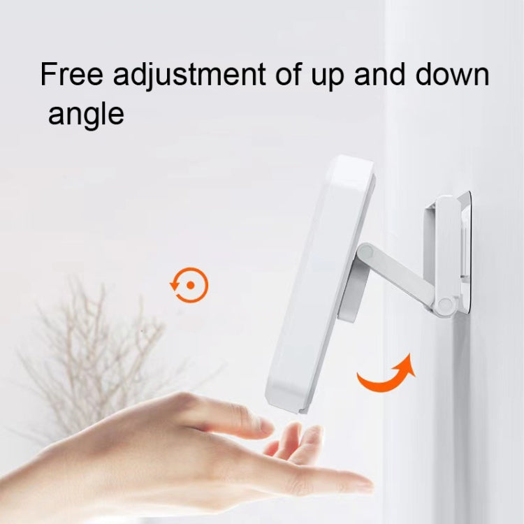 Retractable Rotating Bathroom Waterproof Mobile Phone Box Wall Mount Mobile Phone Holder, White, Black, Pink, Green