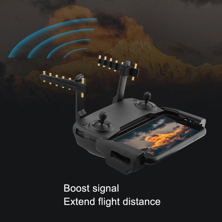 BRDRC Antenna Range Extender Signal Amplifier For DJI Mini SE/MAVIC 2/Pro/Air, For DJI Mini SE/MAVIC 2/Pro/Air Black Copper