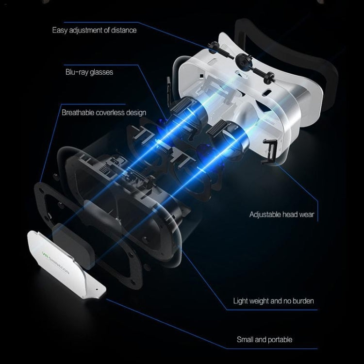 G05A 5th 3D VR Glasses Virtual Glasses, G05A with 051, G05A with Y1 White, G05A with Y1 Black, G05A with B03, G05A with 052, G05A with B01