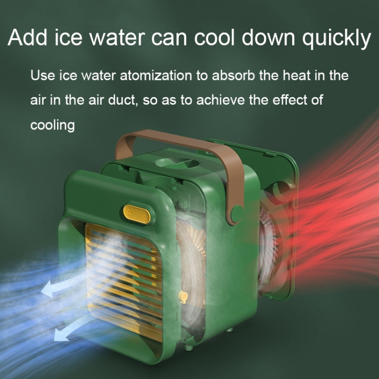 F05 USB Portable Mini Multifunctional Spray Cooling Fan, Spec:, Plug-in Model (White), Plug-in Model (Pink), Plug-in Model (Green), Battery Model (Pink)